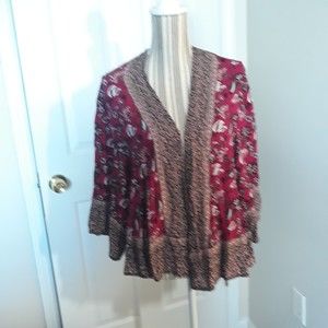 Torrid floral kimono size 00/0